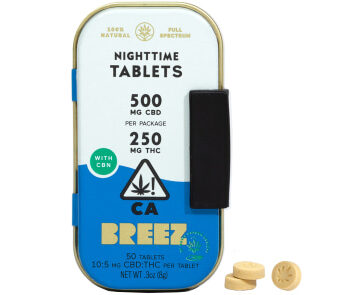 Extra-Strength Nighttime THC Tablet Tin CT