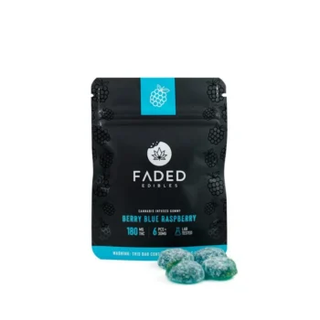 Berry Blue Raspberries WV Gummies