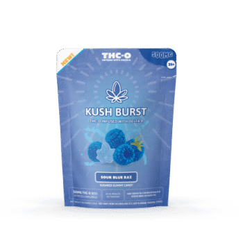 Sour Blue Raz THC-O LS Gummies