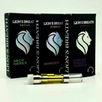 Lions Breath GU Vape Cartridge
