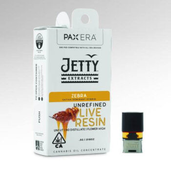Zebra Unrefined Live Resin PAX Era Pod KT