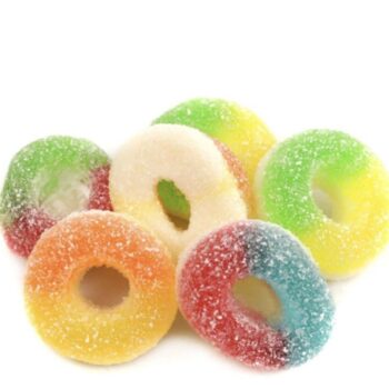Delta-8 Rainbow Rings BTH Gummies