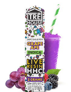 Grape Ape Live Resin HHC Vape Pen MAN