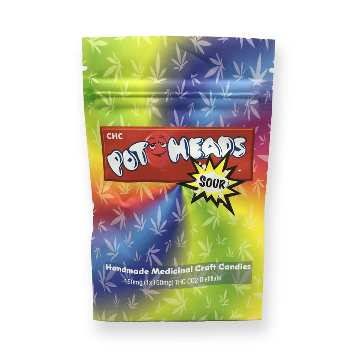 CHC Pot Heads THC Infused Gummies – Sour Mango HP