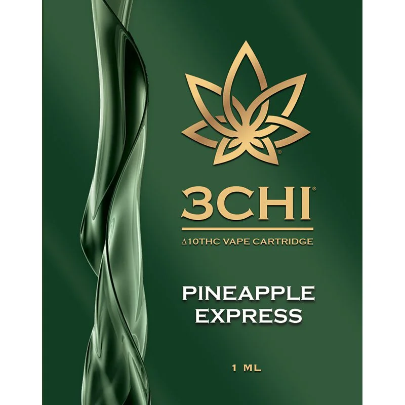 3Chi Delta-10-THC Vape Cartridge - Pineapple Express CNW