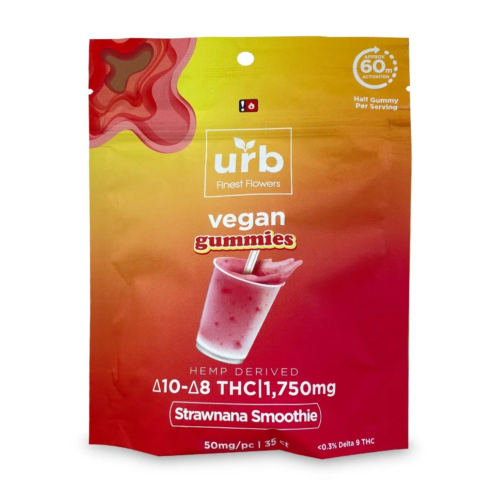 Delta-8 / Delta-10 Gummies MAN – Strawana Smoothie